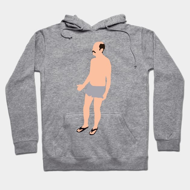 Never Nude Hoodie by FutureSpaceDesigns